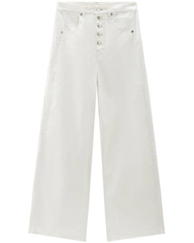 Woolrich Wide jeans - Bianco