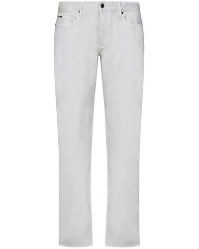Emporio Armani Slim-fit jeans - Grigio