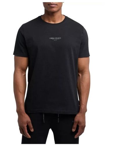 carlo colucci T-Shirts - Black