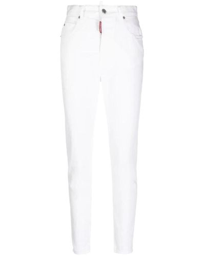 DSquared² Women clothing jeans white ss23 - Bianco