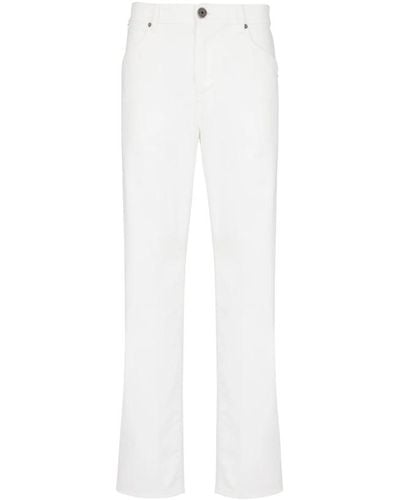 Balmain Jeans in denim bianco