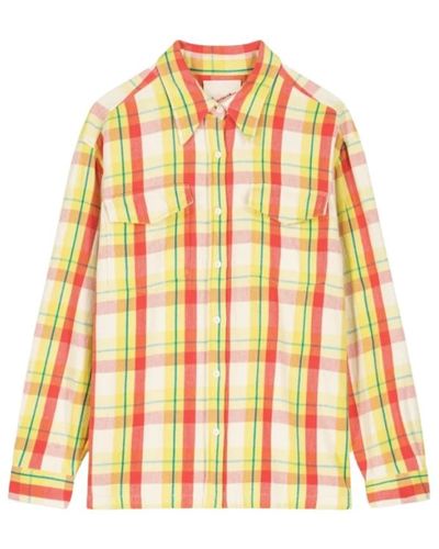 Laurence Bras Shirts > casual shirts - Jaune