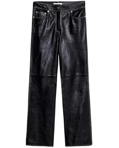Stand Studio Leather Trousers - Schwarz