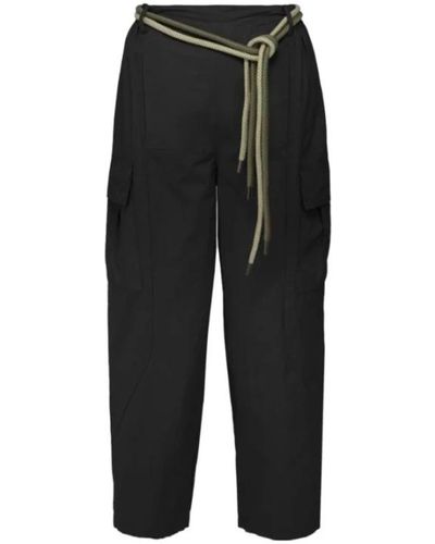Bomboogie Trousers > straight trousers - Noir