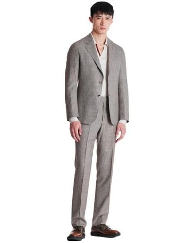 PS by Paul Smith Single Breasted Suits - Grey