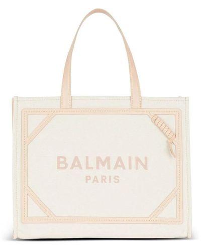 Balmain Tote Bags - White