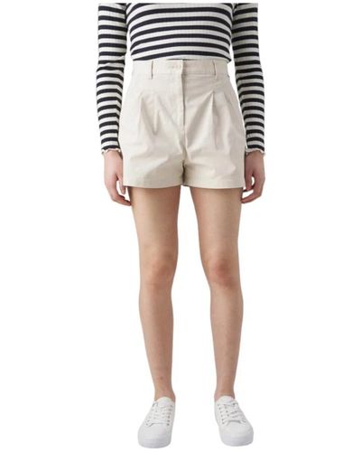 Tommy Hilfiger Shorts in cotone casual e moderni - Bianco