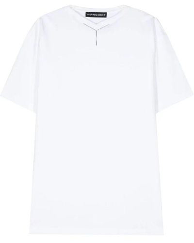 Y. Project T-shirt - Bianco