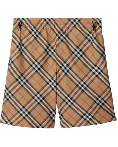 Burberry Casual Shorts - Brown