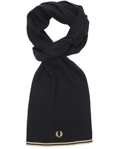 Fred Perry C9152 157 scarf - Nero