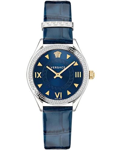 Versace Versce armbanduhr hellenyium 35 mm ve2s00122 - Blau