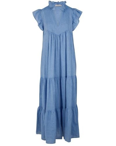 Devotion Stilvolle erietta kleider & tuniken - Blau