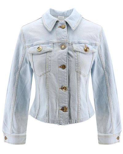 Pinko Jackets > denim jackets - Bleu