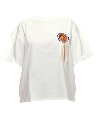 Akep Conjunto de panna t-shirt y polo - Blanco