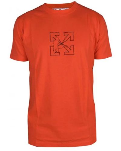 Off-White c/o Virgil Abloh T-shirts - Rouge