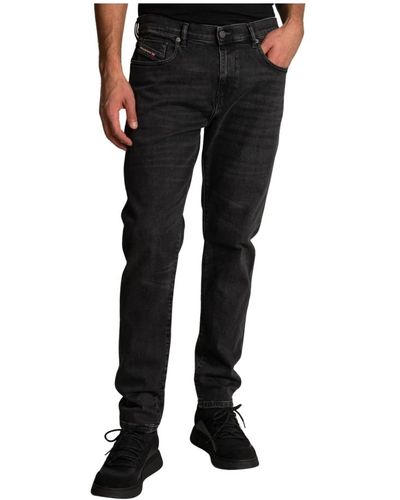 DIESEL Klassische jeans aus baumwollmischung - Schwarz