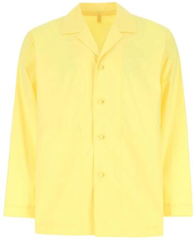 Issey Miyake Camicia in poliestere gialla - Giallo