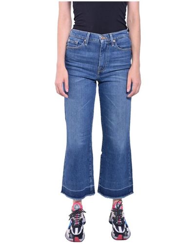 7 For All Mankind Cropped alexa adore jeans 7 for all kind - Blau