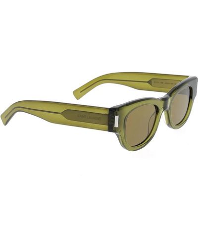 Saint Laurent Stylische sonnenbrille - Grün