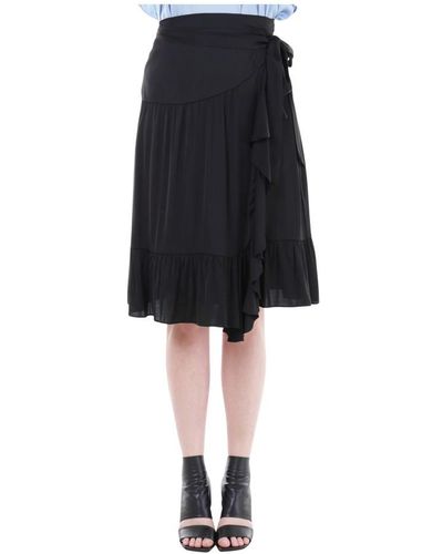 Erika Cavallini Semi Couture Semi-couture skirts - Negro