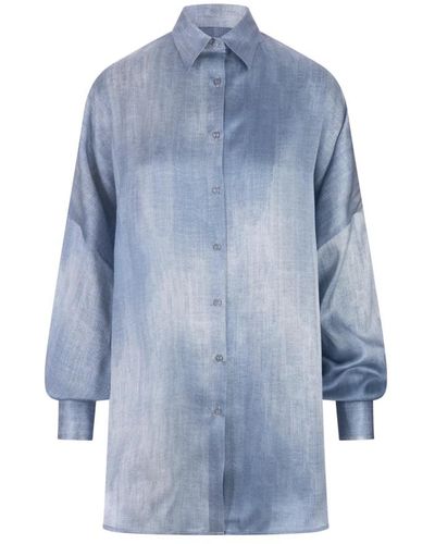Ermanno Scervino Blouses & shirts > shirts - Bleu
