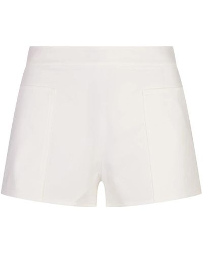 Max Mara Short Shorts - White