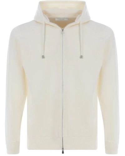 FILIPPO DE LAURENTIIS Sweatshirts & hoodies > zip-throughs - Blanc