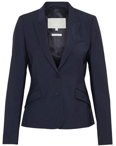 Inwear Blazer entallado femenino - Azul