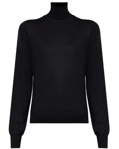Maison Margiela Wool turtleneck sweater - Nero