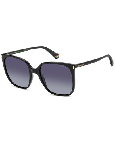 Polaroid Schwarz/graue sonnenbrille - Blau
