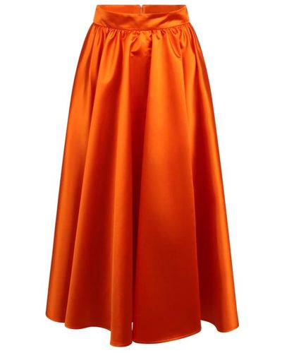 Patou Midi skirts - Orange