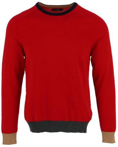 GAUDI Round-Neck Knitwear - Red