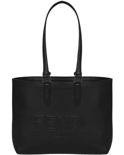 Fendi Tote Bags - Black