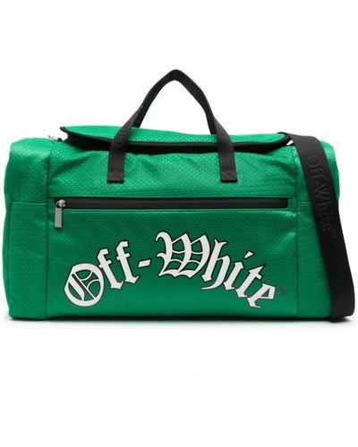 Off-White c/o Virgil Abloh Bum bag bianca - Verde