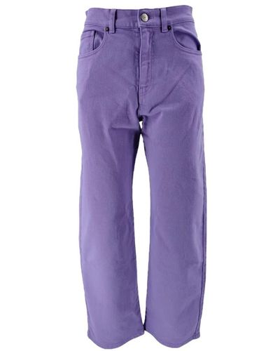 P.A.R.O.S.H. Wide trousers - Lila