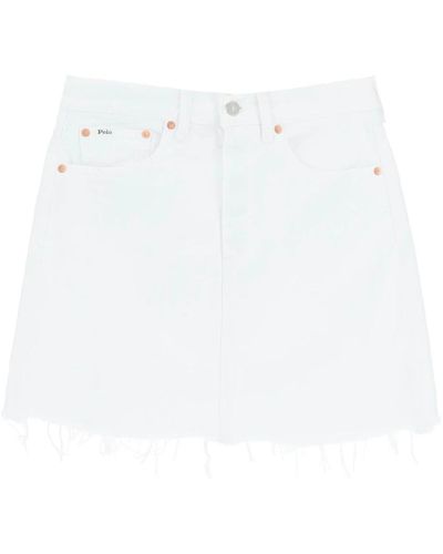 Ralph Lauren Skirts > denim skirts - Blanc