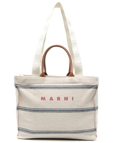 Marni Tote Bags - Grey