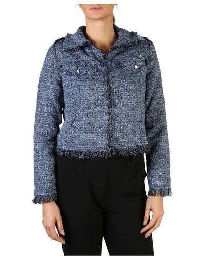 Guess Jackets > tweed jackets - Bleu