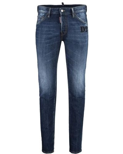 DSquared² Klassische denim jeans für den alltag - Blau