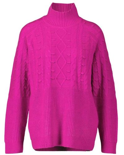Silvian Heach Knitwear > turtlenecks - Rose