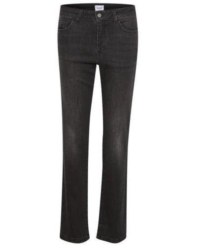 Saint Tropez Jeans > slim-fit jeans - Gris
