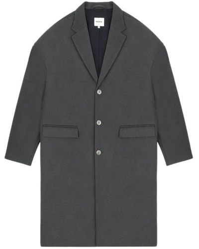 Noyoco Coats > single-breasted coats - Gris