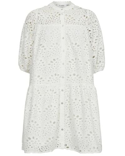 co'couture Shirt Dresses - White