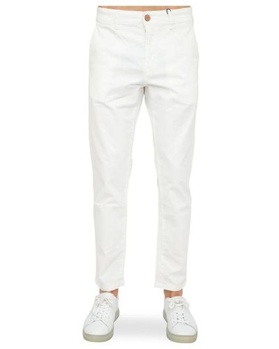 Jeckerson Slim-Fit Trousers - White