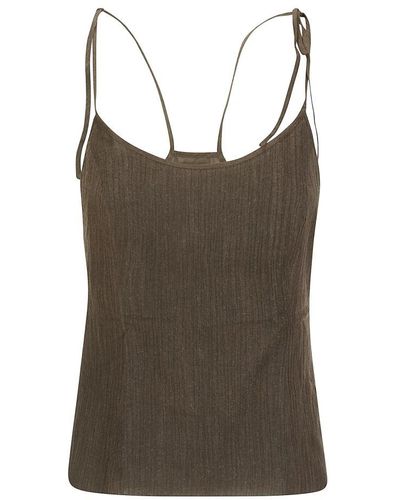 Our Legacy Sleeveless Tops - Brown
