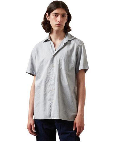 Massimo Alba Shirts > short sleeve shirts - Gris