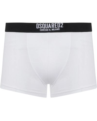 DSquared² Ceresio 9 Trunk Boxershorts - Weiß