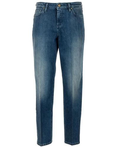 Don The Fuller Jeans > slim-fit jeans - Bleu