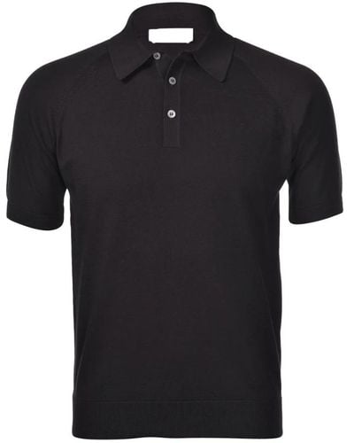 Paolo Fiorillo Polo Shirts - Black