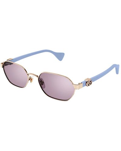 Gucci Sonnenbrille in pink lila